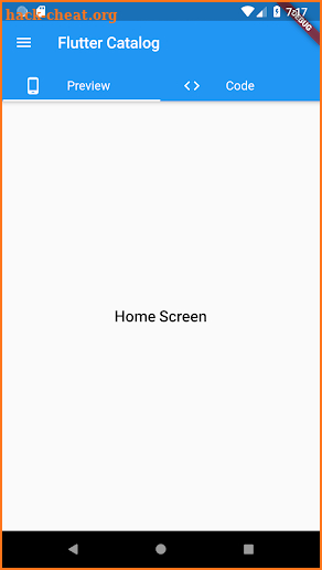 Flutter Catalog screenshot