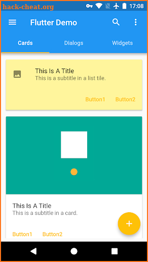 Flutter Demo screenshot