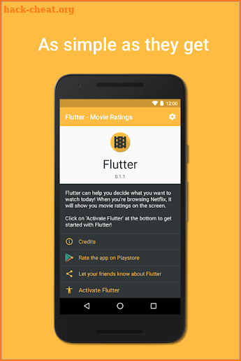 Flutter - Movie Ratings screenshot