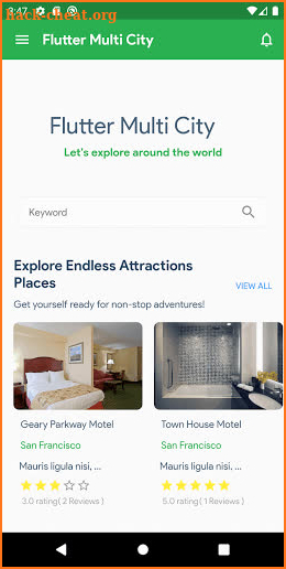 Flutter Multi-City screenshot