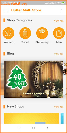 Flutter Multi-Store screenshot