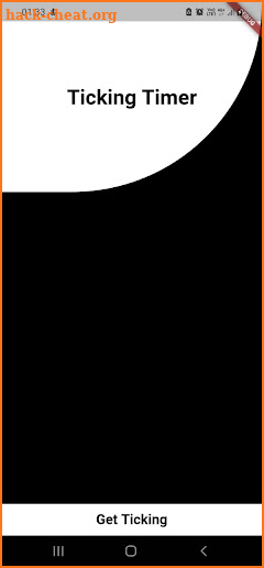 Flutter Ticking Timer screenshot