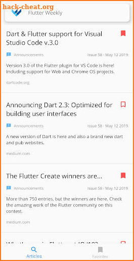 Flutter Weekly screenshot