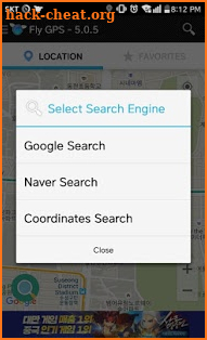Fly GPS-Location fake/Fake GPS screenshot