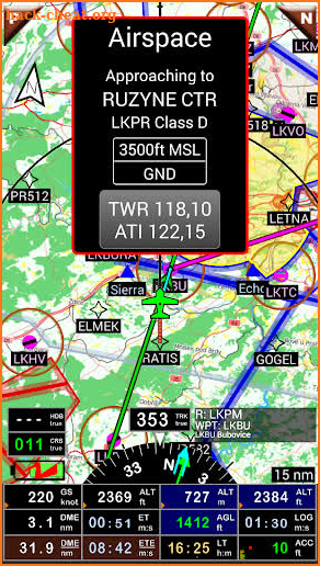 FLY is FUN Aviation Navigation screenshot