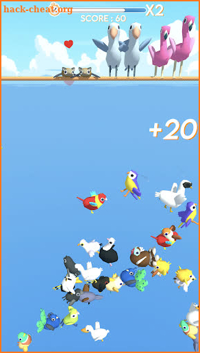 Fly Match 3D - LoveBird Master screenshot