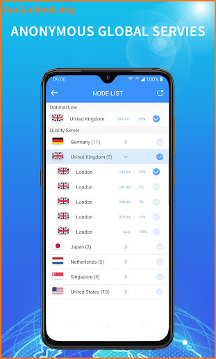 Fly VPN — Free, Fast, Unlimited VPN Proxy screenshot