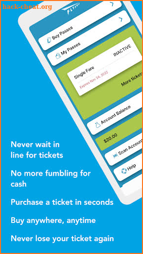 FlyAway Bus Ticket screenshot