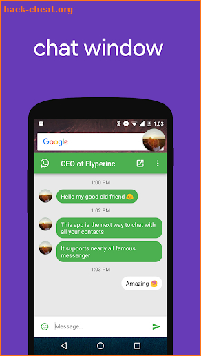 Flychat screenshot