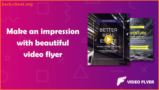 Flyers, Video Flyer, GIF Flyer, Motion Flyer Maker screenshot