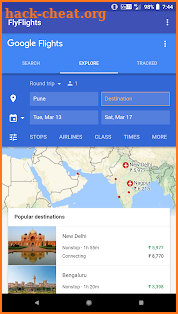 FlyFlights - Google Flights screenshot