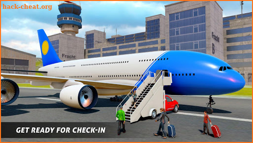 Flying Airplane Pilot Flight Simulator-Plane Games screenshot