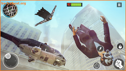 Flying Bat Game Bat Superhero screenshot