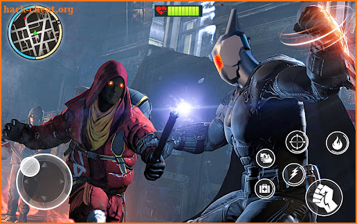 Flying Bat Superhero Man Games screenshot