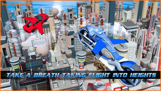 Flying Bike Steel Robots screenshot