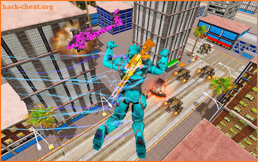 Flying Car Robot Transformation Game screenshot