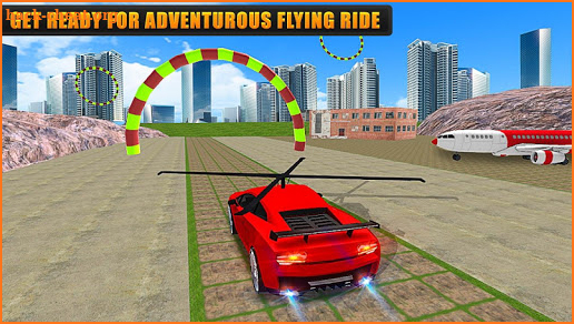 Flying car Robot Transformation Police Car Driving screenshot