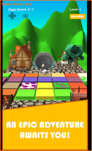 Flying Chicken Adventures - 3D Puzzle Platformer screenshot