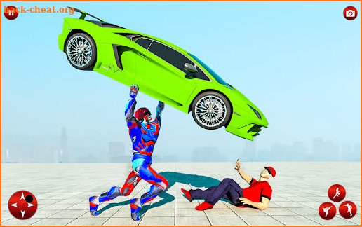 Flying Doctor Light Speed Superhero: Rescue Games screenshot