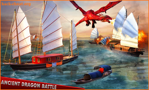 Flying Dragon Battle Simulator : City Attack screenshot