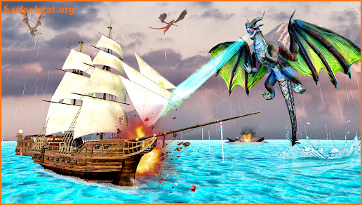 Flying Dragon Simulator Attack screenshot