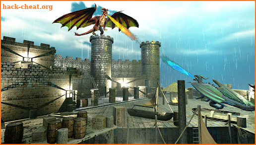 Flying Dragon Simulator Attack screenshot