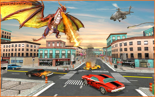 Flying Dragon Transformation Robot War screenshot