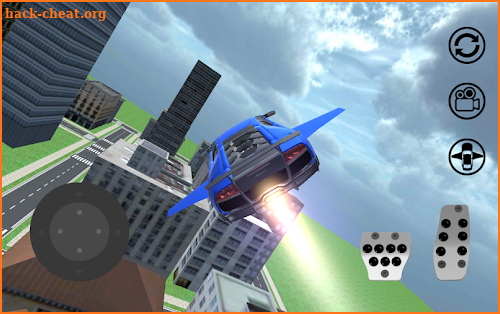 Flying Extreme Car 3D screenshot