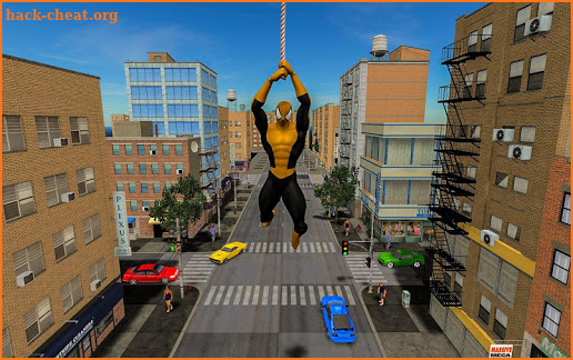 Flying Hero Crime City Battle screenshot