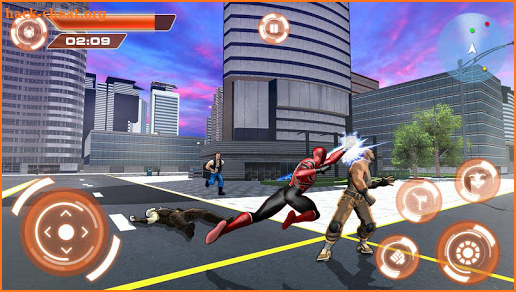 Flying Hero Iron Spider Mafia Fighter Adventure V2 screenshot