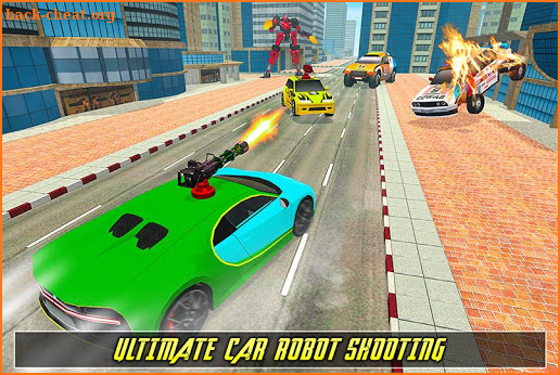 Flying Horse Robot Transforming: Car Robot Games screenshot