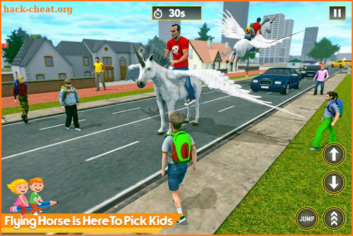 Flying Horse Taxi: School Duty screenshot