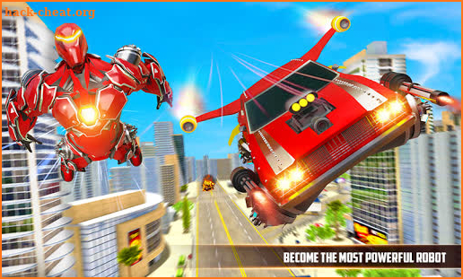 Flying Horse Transform Car: Muscle Car Robot Games screenshot