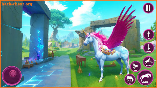 Flying Horse Unicorn Game screenshot