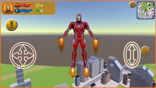 Flying Iron Super Power Gangster Crime Simulator screenshot