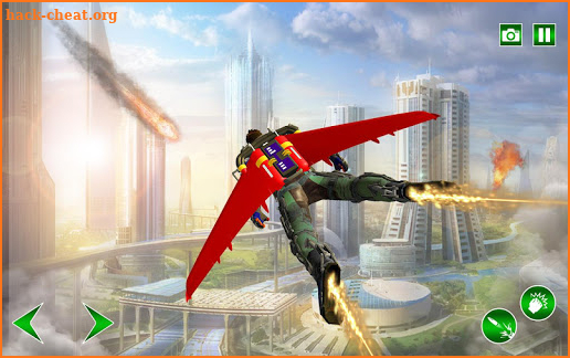 Flying Jetpack Army Hero: Gangster Crime Simulator screenshot