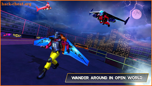 Flying Jetpack Hero Crime 3D Fighter Simulator screenshot