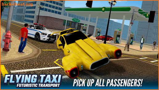 Flying Modern Taxi screenshot