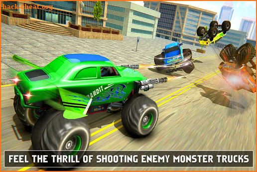 Flying Monster Truck- Car Robot Transforming Games screenshot