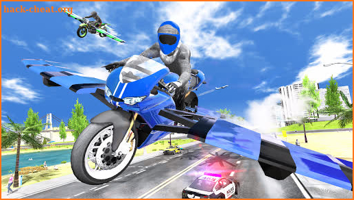 Flying Motorbike Simulator screenshot