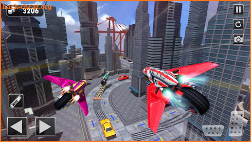 Flying Motorbike Stunt Racing Simulator screenshot