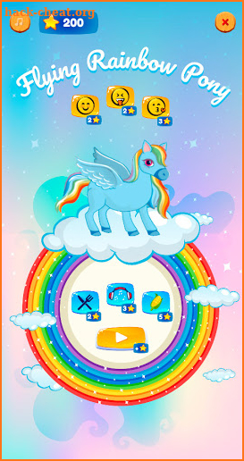 Flying Rainbow Pony screenshot