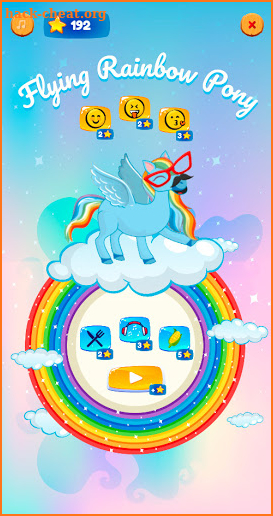 Flying Rainbow Pony screenshot