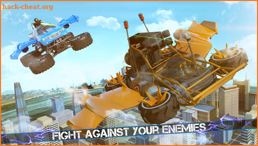 Flying Robot Monster Truck Battle 2019 screenshot