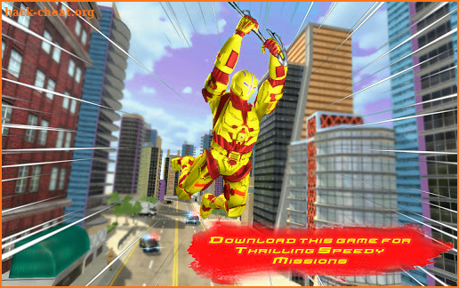 Flying Robot Spider Rope Hero-Vegas Crime Gangster screenshot