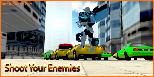 Flying Robot Transform Attack Robot Shooting Games screenshot