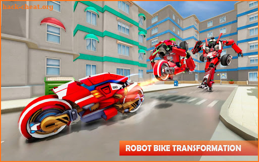 Flying Robot Transformers Game screenshot