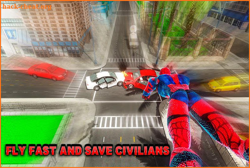 Flying Spider Rescue Hero screenshot