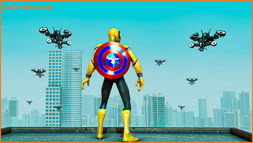 Flying Spider Robot Rope Hero screenshot