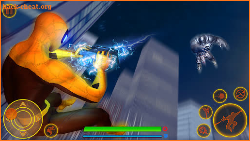 Flying Spider Rope Hero Games screenshot